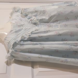 APOSTROPHE Nightgown with Lace Accents Sz L